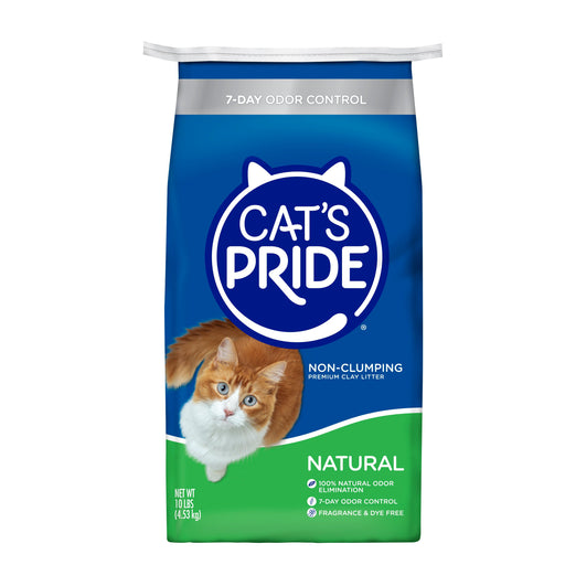 Cat's Pride Natural Arena para gato No aglutinante, Elimina olores y Libre de fragancia 10lb