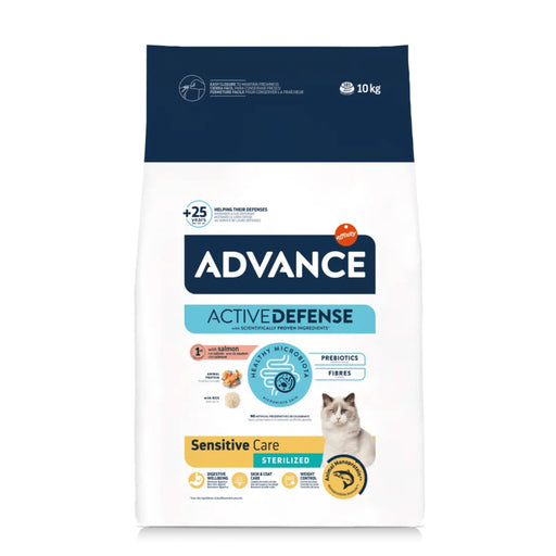 Advance Sensitive Salmón para Gatos Esterilizados, 10kg