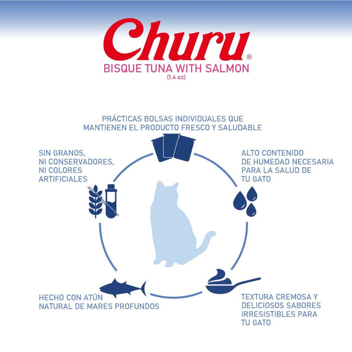 Churu Bisque Caldo de Atún y Salmón
