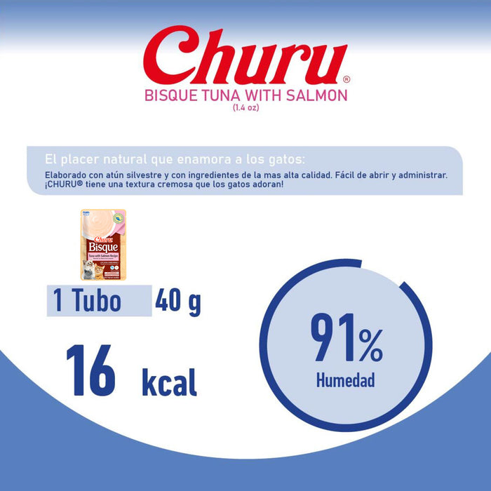 Churu Bisque Caldo de Atún y Salmón