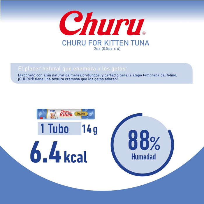 CHURU KITTEN CAJA C/6 BOLSAS C/4 TUBOS