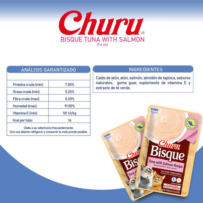 Churu Bisque Caldo de Atún y Salmón