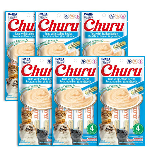 CHURU TUNA WITH SCALLOP CAJA C/6 BOLSAS C/4 TUBOS