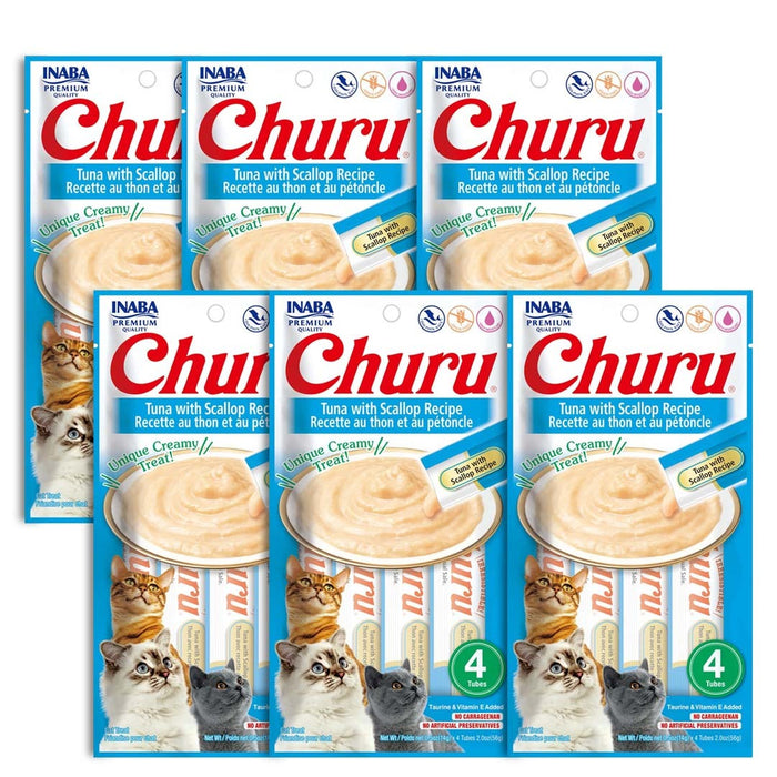 CHURU TUNA WITH SCALLOP CAJA C/6 BOLSAS C/4 TUBOS