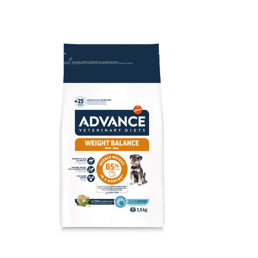 Advance Weight Balance Alimento para Perro Mini con Problemas de Sobrepeso 1.5kg