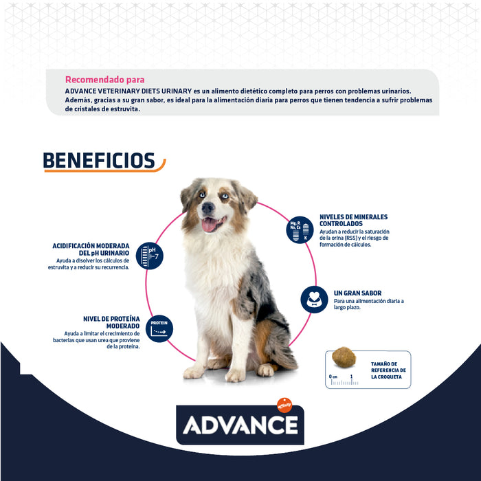 Advance Veterinary Diets - Urinary Alimento para perros con Problemas Urinarios