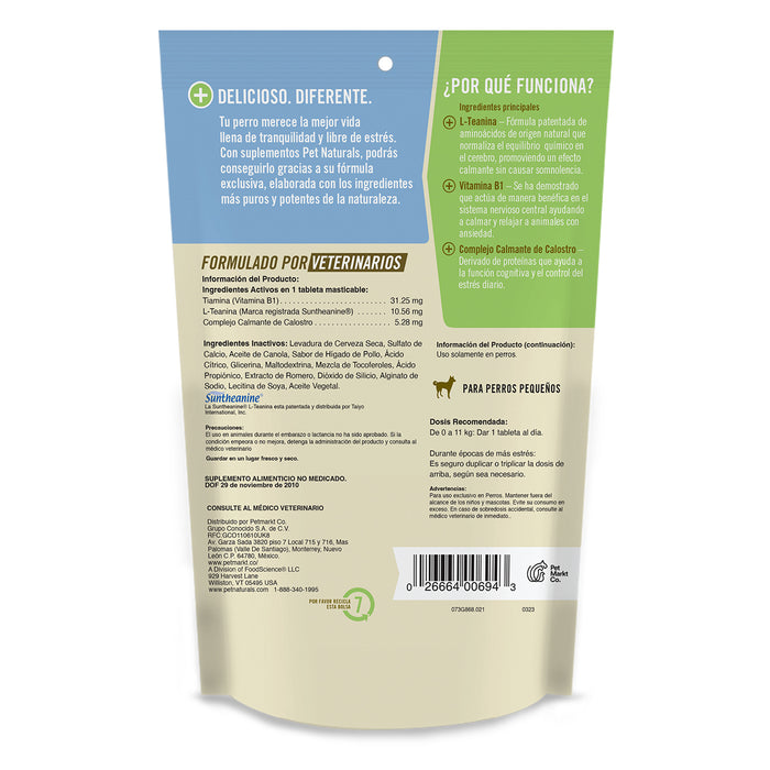 Calmantes para Perros Chicos