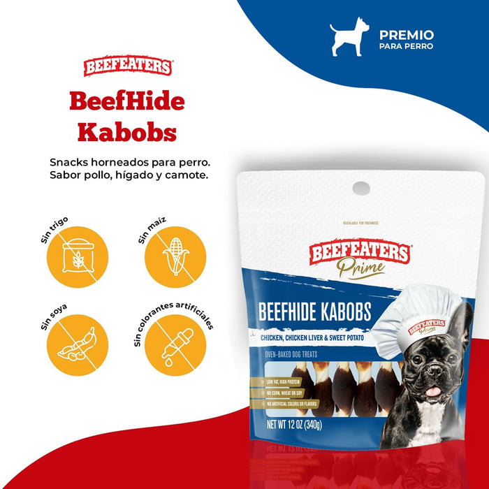 Premios para Perros Beefhide Kabobs 1.58 oz