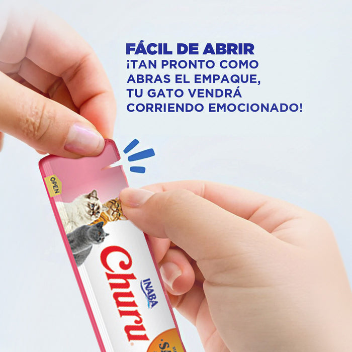 CHURU SALMON CAJA  C/6 BOLSAS C/4 TUBOS