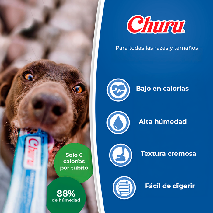 Inaba Churu Dog Bote de 50 piezas Mix