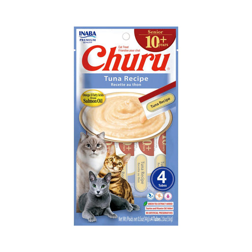 CHURU SENIOR TUNA CAJA C/6 BOLSAS C/4 TUBOS
