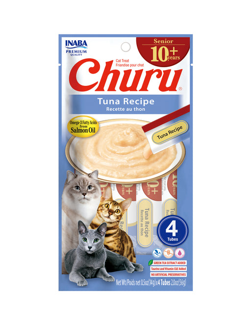 CHURU SENIOR TUNA CAJA C/6 BOLSAS C/4 TUBOS
