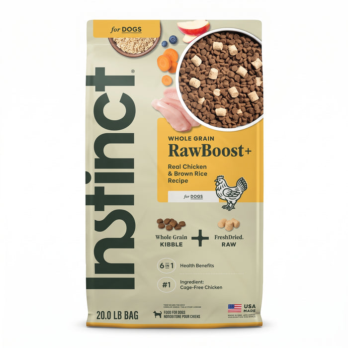Instinct Raw Boost de Pollo con Granos y Arroz Integral - Para Perros