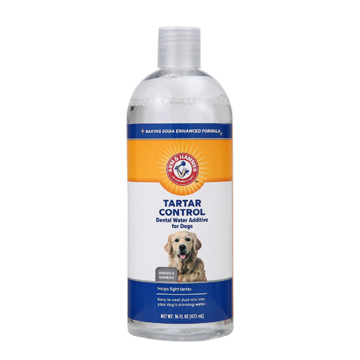 Arm & Hammer Enjuague dental para perro, elimina el mal aliento, combate el sarro y placa, 473ml