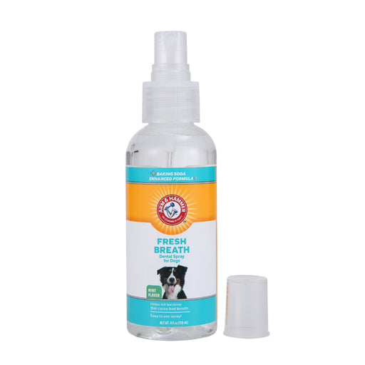 Arm & Hammer Spray Dental para Perro, Elimina el Sarro y Mal Aliento, Aliento Fresco Sabor Menta 1pz