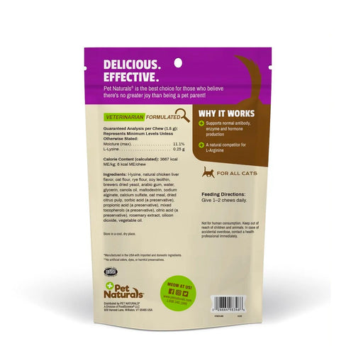 L-LYSINE CHEWS para Gatos