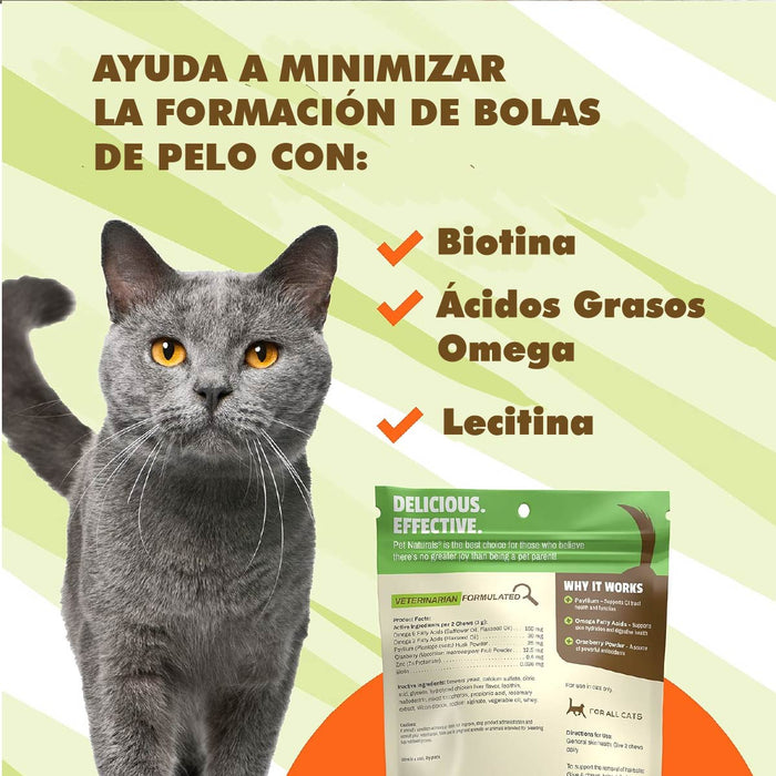 Hairball Chew para Gatos