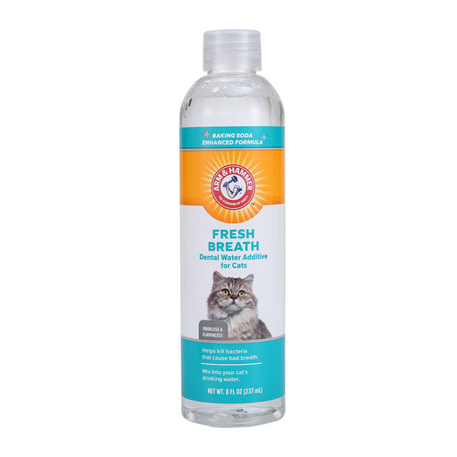 Arm & Hammer Enjuague dental para gato, elimina el mal aliento, combate el sarro y placa, 237ml