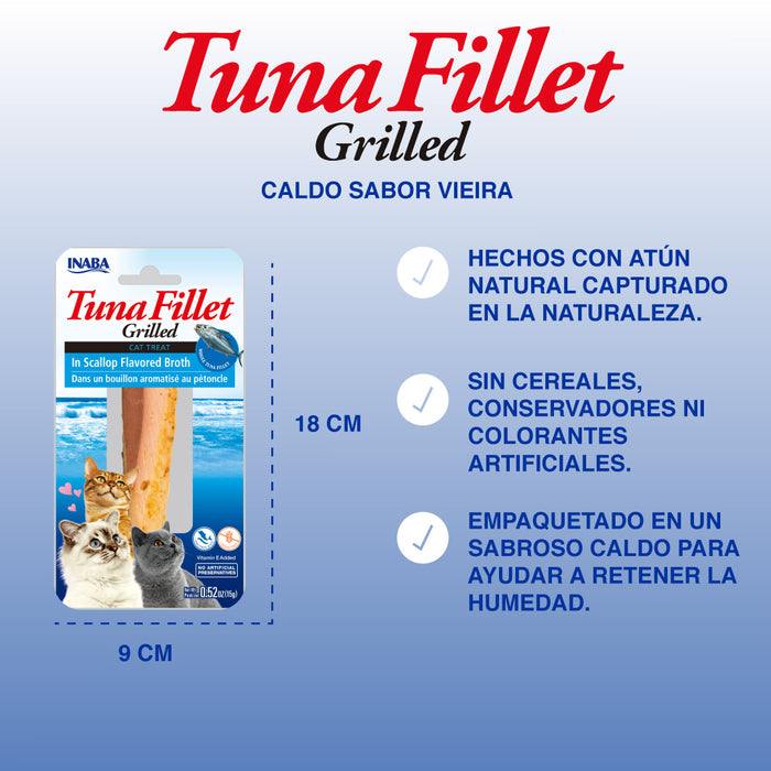 Fillet Tiras Atún Vieira Grilleado