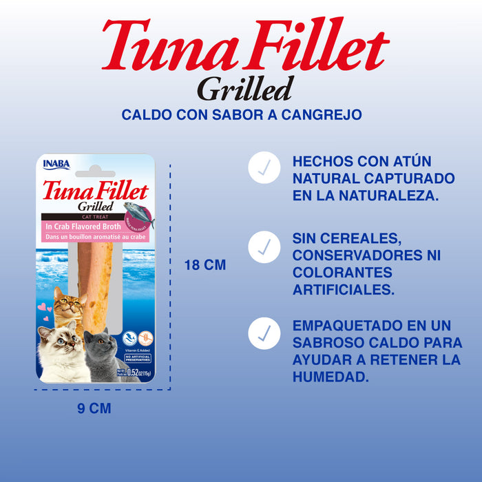 Fillet Tiras Atún Cangrejo Grilleado