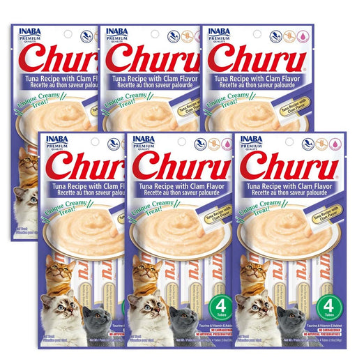 CHURU TUNA  WITH CLAM CAJA C/6 BOLSAS C/4 TUBOS