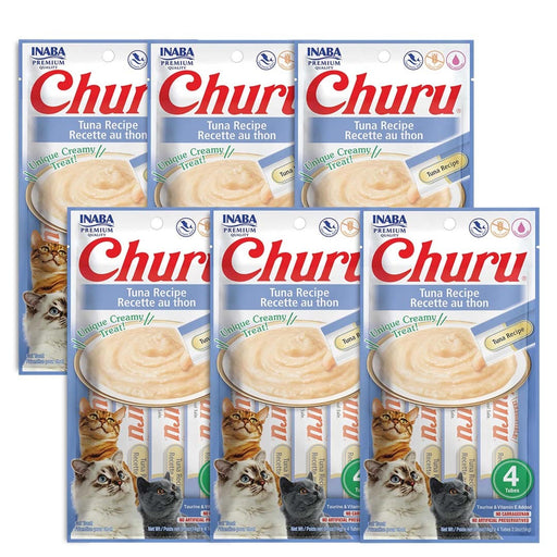 CHURU TUNA CAJA C/6 BOLSAS C/4 TUBOS