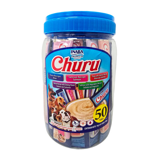 Inaba Churu Dog Bote de 50 piezas Mix