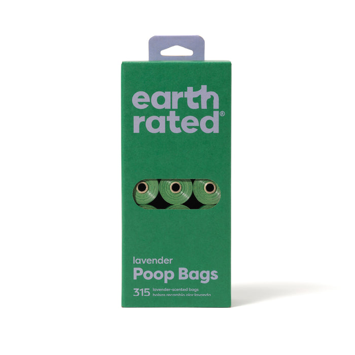 Bolsas para excremento 315pzs 21 Rollos con Olor Lavanda