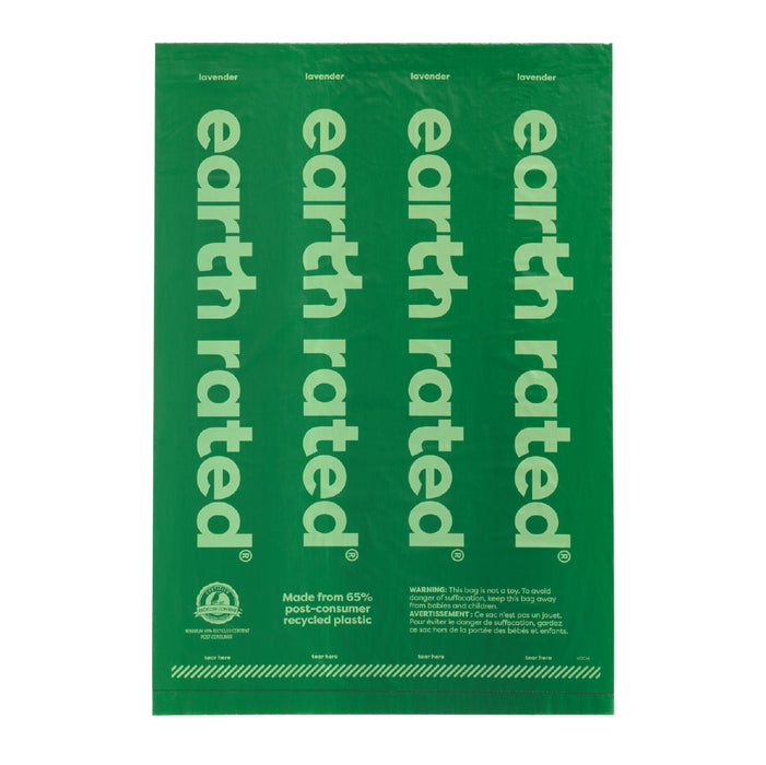 Bolsas para excremento 315pzs 21 Rollos con Olor Lavanda