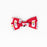 Collar Con Moño Para Perro Jack Pet Style Con Cintilla Reforzada Color Rojo