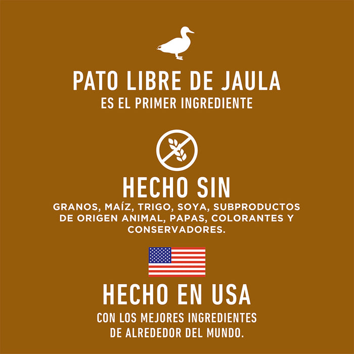 informacion instinct pato para gatos