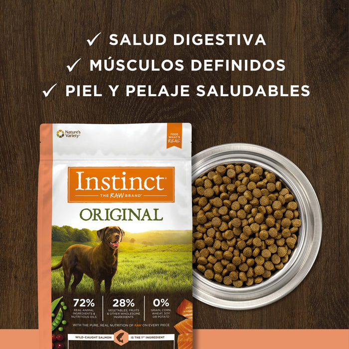 instinct salmon para perros