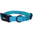 Collar nylon celeste