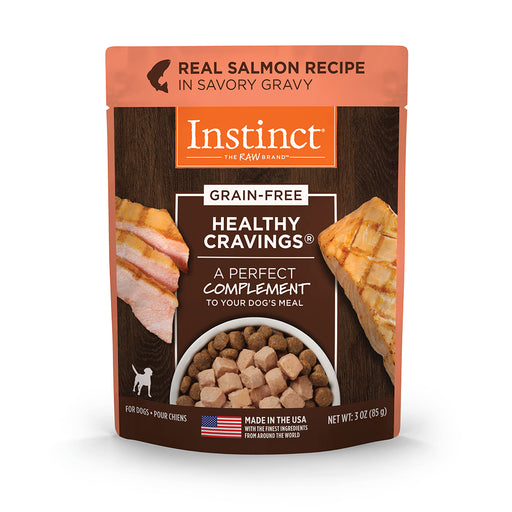 Alimento Húmedo Healthy Cravings Instinct Para Perro, Sobre Sabor Salmón. 85 g