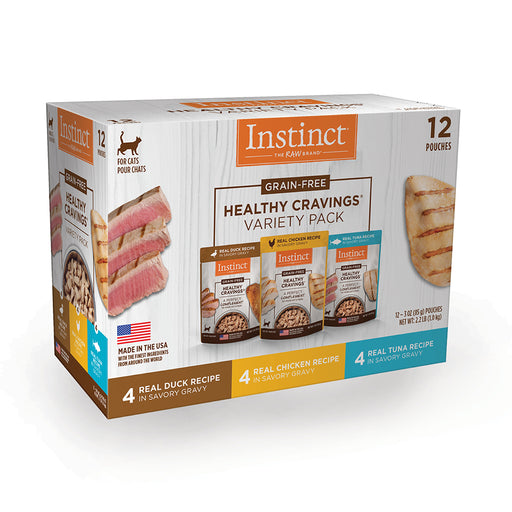 Alimento Húmedo Healthy Cravings Para Gato, Pack 12 sobres de 85 g