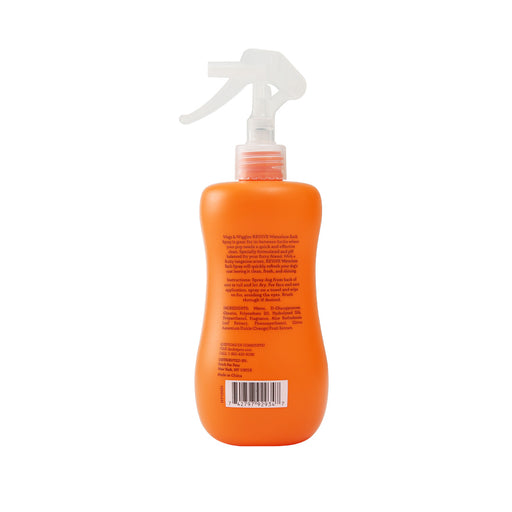 Shampoo en spray en seco Wags & Wiggles para perros, refresca y elimina olores.  Aroma frutado. 355 mL