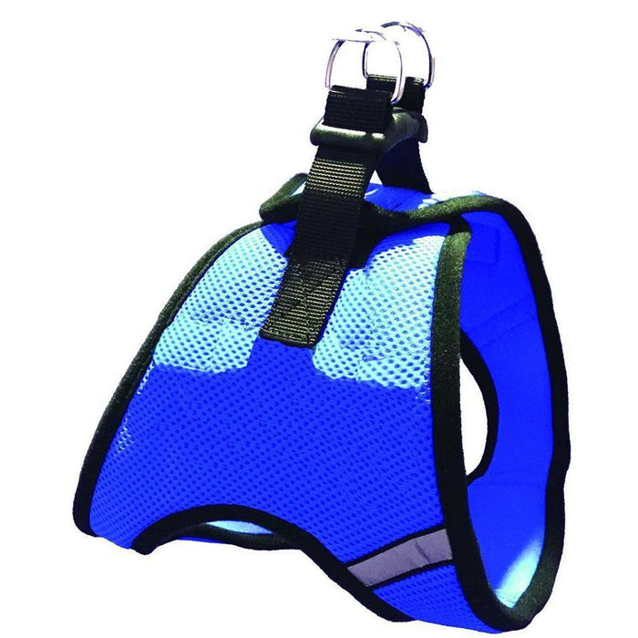 Pechera de malla azul