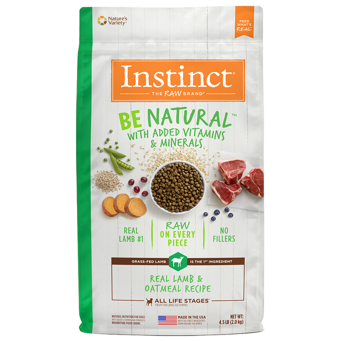 Instinct Be Natural Cordero para Perros