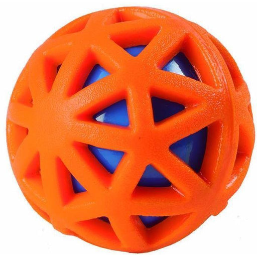 pelota red de plástico para perros