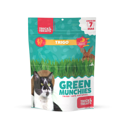 Green Munchies Trigo, Pasto Para Gato 50g