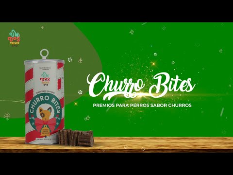 Churro Bites Premios suaves para perros con sabor a churro