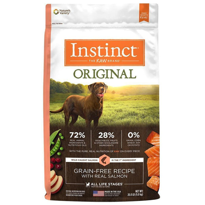instinct salmon para perros