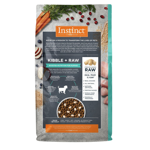 Instinct Raw Boost de Pollo con Granos y Arroz Integral para Cachorros 2.04 kg